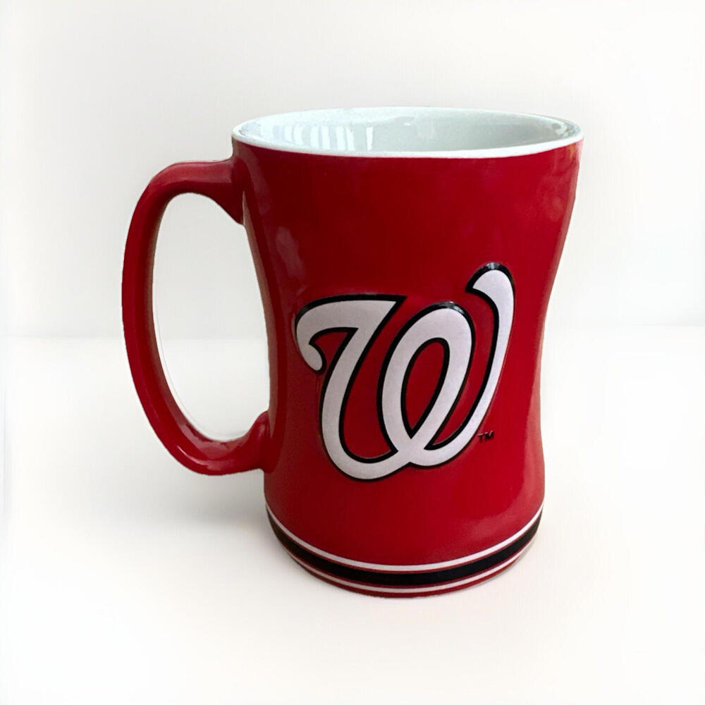 MLB Washington Nationals 14-Ounce Sculpted Relief Mug‎